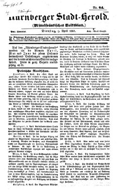 Fränkischer Herold Dienstag 9. April 1861