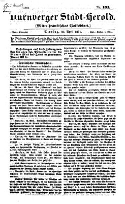 Fränkischer Herold Dienstag 30. April 1861