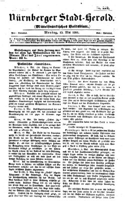 Fränkischer Herold Montag 13. Mai 1861