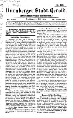 Fränkischer Herold Freitag 31. Mai 1861