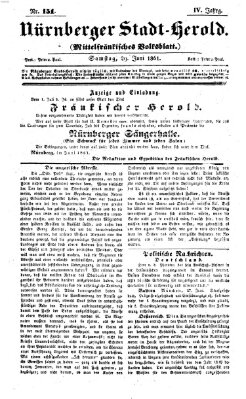 Fränkischer Herold Samstag 29. Juni 1861