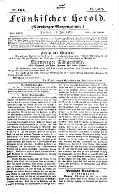 Fränkischer Herold Freitag 12. Juli 1861