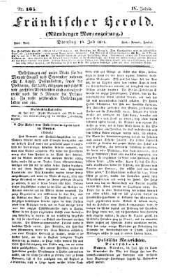 Fränkischer Herold Dienstag 16. Juli 1861