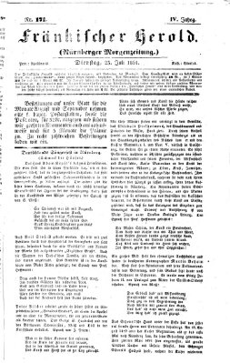 Fränkischer Herold Dienstag 23. Juli 1861