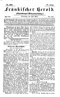 Fränkischer Herold Freitag 26. Juli 1861