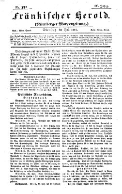 Fränkischer Herold Dienstag 30. Juli 1861