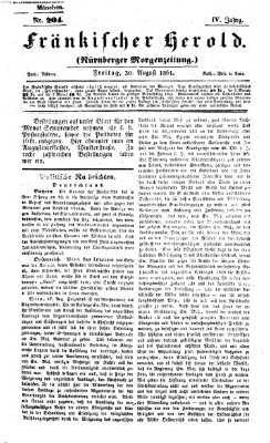 Fränkischer Herold Freitag 30. August 1861