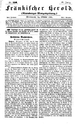 Fränkischer Herold Mittwoch 30. Oktober 1861