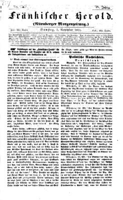 Fränkischer Herold Samstag 2. November 1861