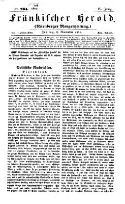 Fränkischer Herold Freitag 8. November 1861