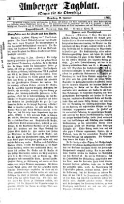 Amberger Tagblatt Samstag 9. Januar 1864