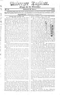 Amberger Tagblatt Mittwoch 13. Januar 1864