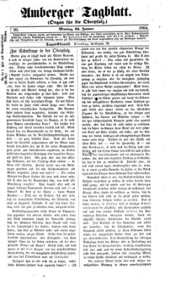 Amberger Tagblatt Montag 25. Januar 1864