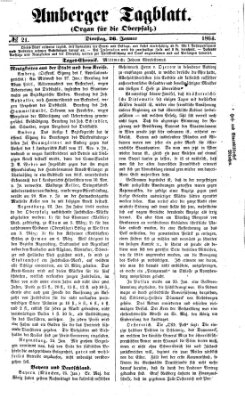 Amberger Tagblatt Dienstag 26. Januar 1864