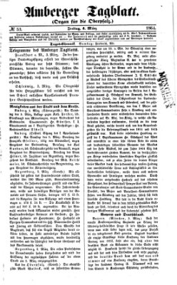 Amberger Tagblatt Freitag 4. März 1864