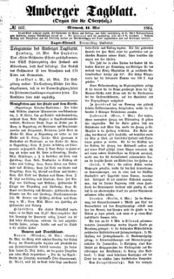 Amberger Tagblatt Mittwoch 11. Mai 1864