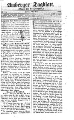 Amberger Tagblatt Freitag 20. Mai 1864