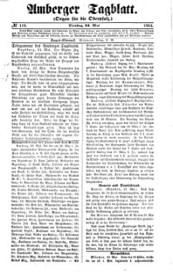 Amberger Tagblatt Dienstag 24. Mai 1864