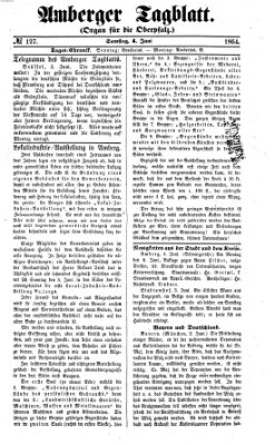 Amberger Tagblatt Samstag 4. Juni 1864