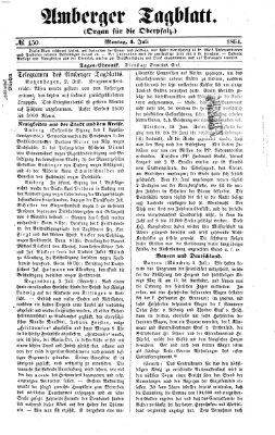 Amberger Tagblatt Montag 4. Juli 1864