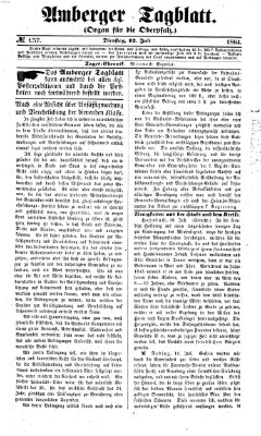 Amberger Tagblatt Dienstag 12. Juli 1864