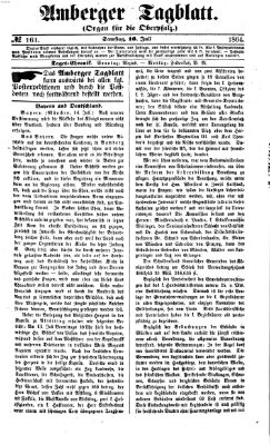 Amberger Tagblatt Samstag 16. Juli 1864