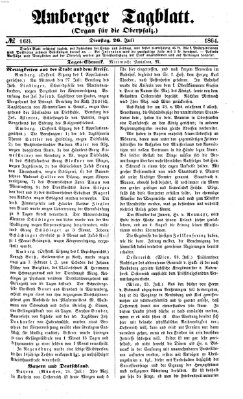 Amberger Tagblatt Dienstag 26. Juli 1864