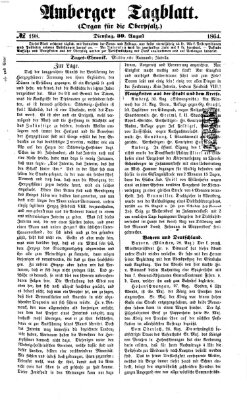 Amberger Tagblatt Dienstag 30. August 1864