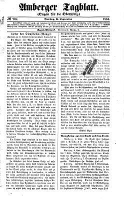 Amberger Tagblatt Dienstag 6. September 1864