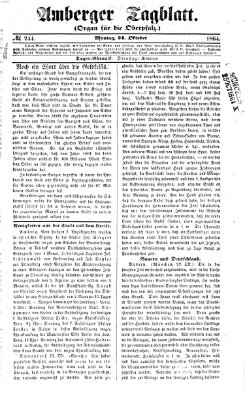 Amberger Tagblatt Montag 24. Oktober 1864