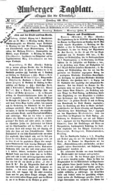 Amberger Tagblatt Samstag 20. Mai 1865