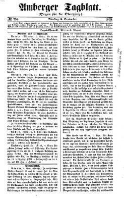 Amberger Tagblatt Dienstag 5. September 1865