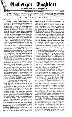 Amberger Tagblatt Donnerstag 9. November 1865