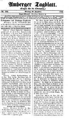 Amberger Tagblatt Montag 18. Dezember 1865