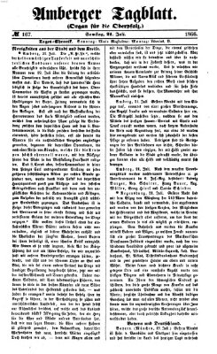 Amberger Tagblatt Samstag 21. Juli 1866