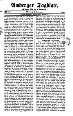 Amberger Tagblatt Mittwoch 7. November 1866