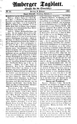 Amberger Tagblatt Freitag 8. Februar 1867