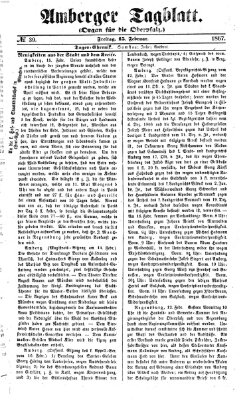 Amberger Tagblatt Freitag 15. Februar 1867