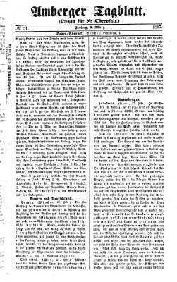 Amberger Tagblatt Freitag 1. März 1867