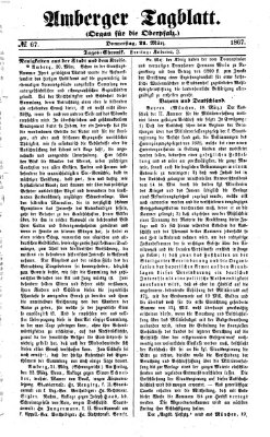 Amberger Tagblatt Donnerstag 21. März 1867