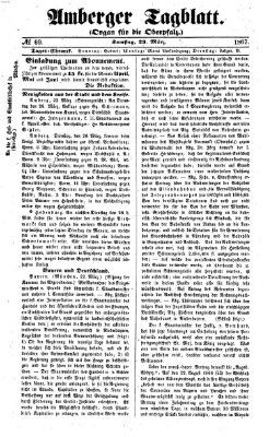 Amberger Tagblatt Samstag 23. März 1867