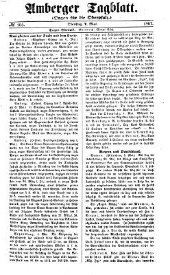 Amberger Tagblatt Dienstag 7. Mai 1867