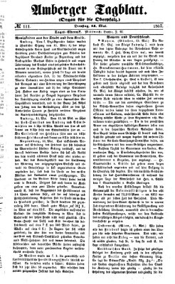 Amberger Tagblatt Dienstag 14. Mai 1867