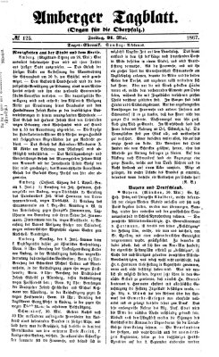 Amberger Tagblatt Freitag 31. Mai 1867