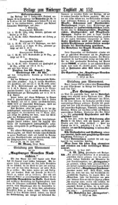 Amberger Tagblatt Freitag 5. Juli 1867