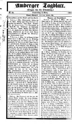 Amberger Tagblatt Donnerstag 5. März 1868