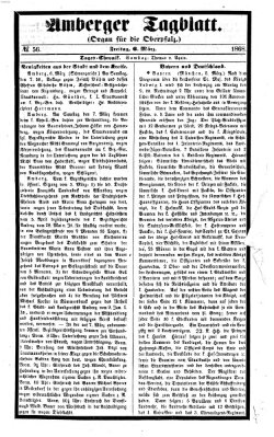 Amberger Tagblatt Freitag 6. März 1868