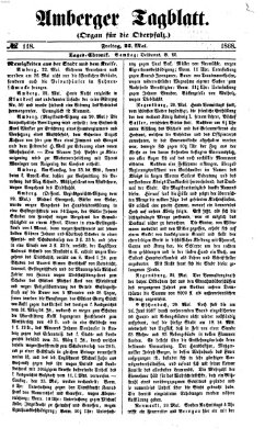 Amberger Tagblatt Freitag 22. Mai 1868