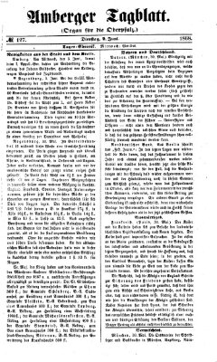 Amberger Tagblatt Dienstag 2. Juni 1868