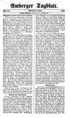 Amberger Tagblatt Mittwoch 2. Juni 1869